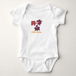 Liten genialitet Pussel Baby-bodysuit. T Shirt