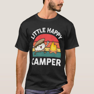 Liten Glad Campare Campingpresent T Shirt