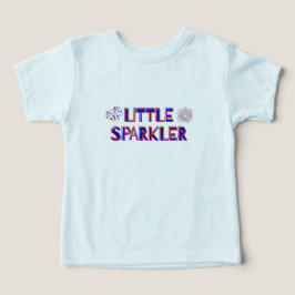 Liten gnista 4 juli småbarns t-shirt 