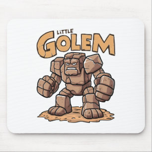 Liten Golem Ck Till Skolan Kid Golem Musmatta