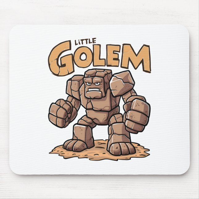 Liten Golem Ck Till Skolan Kid Golem  Musmatta (Framsidan)