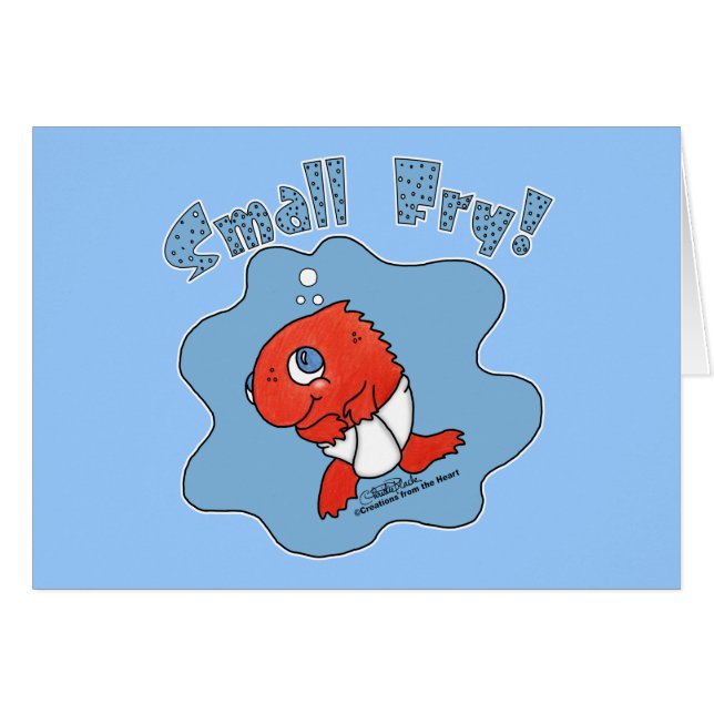 Liten grå hälsningskort (Framsidan Horizontal)