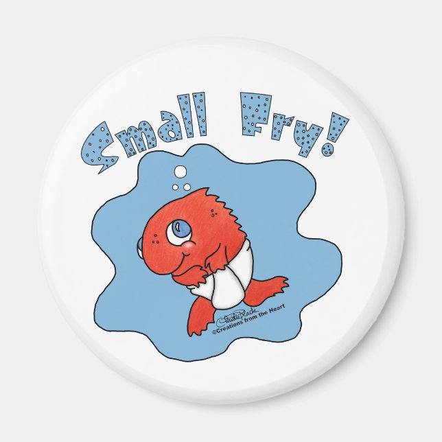 Liten grå magnet (Framsidan)