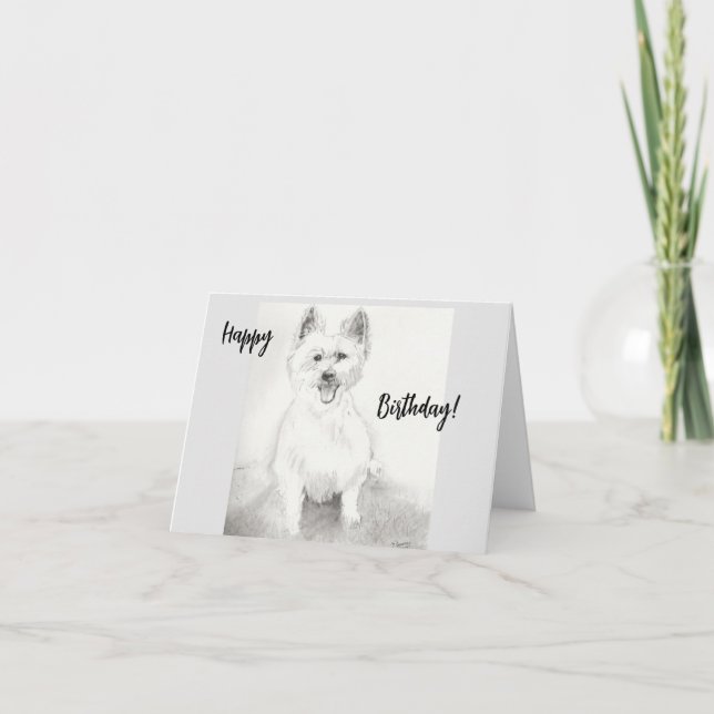 Liten Grattis på födelsedagen-hälsningskort Tack Kort (Framsida)