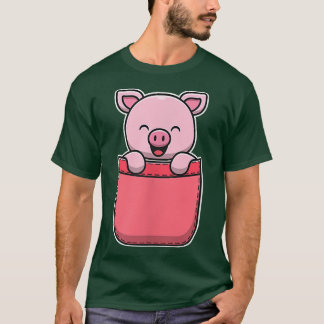 Liten Gris i Pocket Cute Grisar Grisar T Shirt