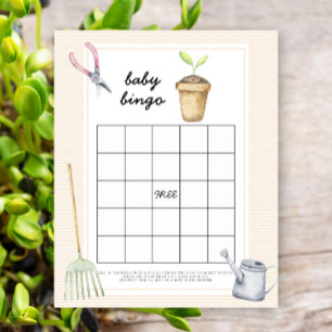 Liten Grodd - Baby shower bingo spel