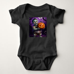 Liten grön monster & Pumpa vän T Shirt