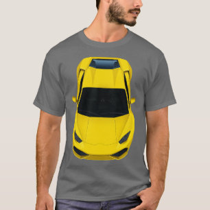 liten gult rasande t shirt