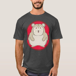 Liten Hamster Söt Djur familj T Shirt