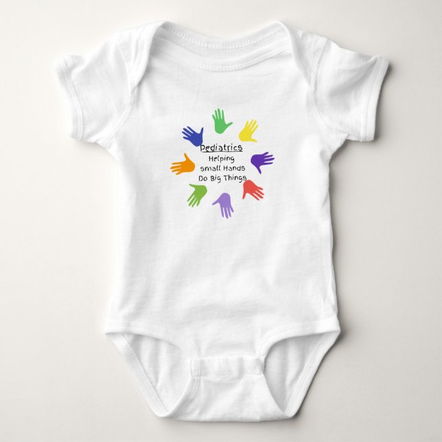 Liten händer Endags barnkläder T Shirt (Framsida)