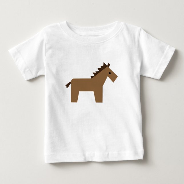 Liten häst t shirt (Framsida)