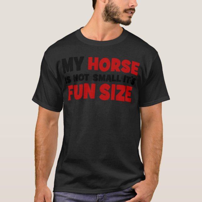 Liten hästretro t shirt (Framsida)