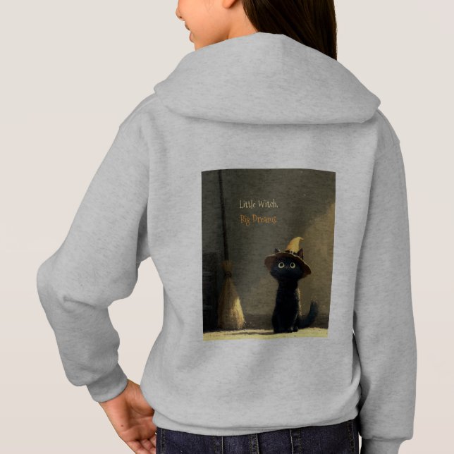 Liten häxa, stora drömmar t shirt (Baksida)