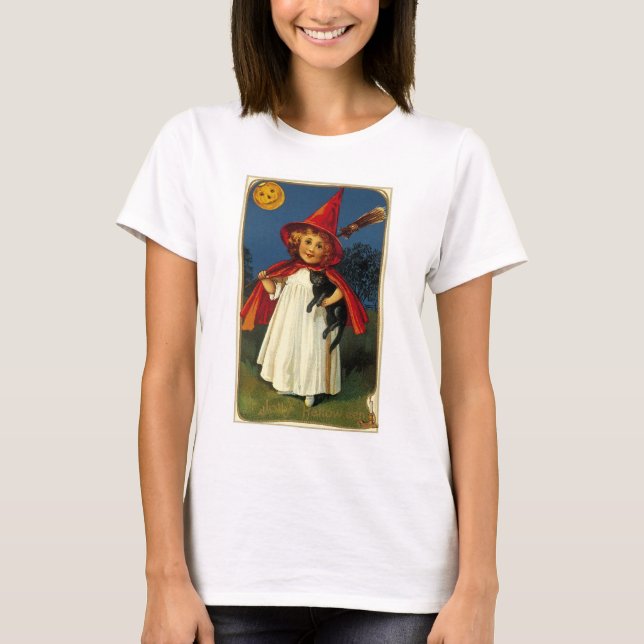 Liten häxa t-shirt (Framsida)