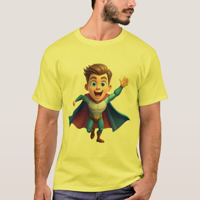 Liten Hjälte - Kraft i Handling. T Shirt (Framsida)