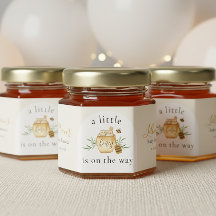 Liten honung är på väg Bee Baby Shower Välkommen