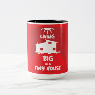 Liten House Living - Tiny Homes Two-Tone Coffee Två-Tonad Mugg
