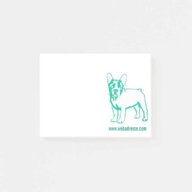 Liten hund post-it block (Framsida)