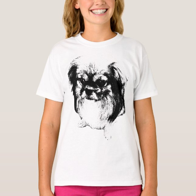 Liten Hund, stor attityd T Shirt (Framsida)