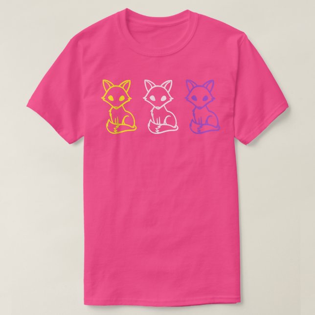 Liten icke-binär fot t shirt (Design framsida)
