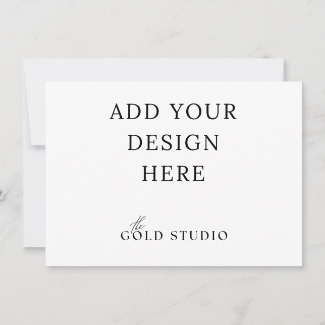 Liten inbjudan mall liggande (4,5 x 6,25)  (Framsida)