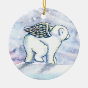 Liten Isbjörn Ornament