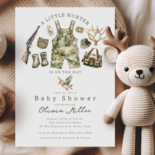 Liten jakt Baby Shower-inbjudan Inbjudningar