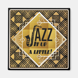 liten jazzmagnet magnet