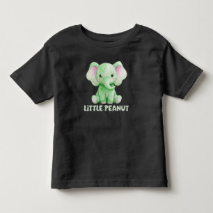 Liten jordnöt Elefant Bebis T Shirt