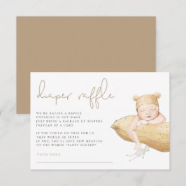 Liten jordnöt Kön Neutral dykning Raffel Tack Kort