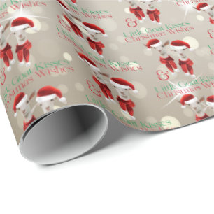 Liten jul Önskemål Little Goat Kisses Guld Presentpapper