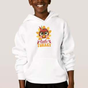 Liten kalkonpojke Kids Thanksgiving T Shirt