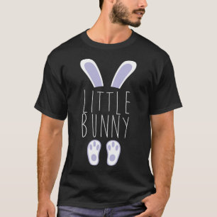 Liten kanin Glad påsk äggsökning Rolig påsk T Shirt