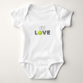 Liten kärleksbaby helkroppsstrumpsuit t shirt