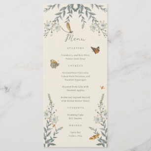 Liten kärleksbug Wildflower Baby Shower Meny