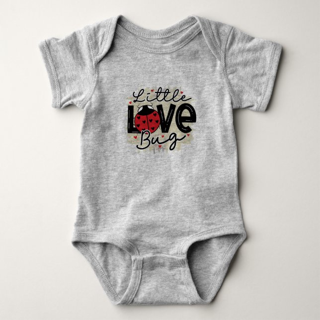 Liten kärleksbugsvalentin  t shirt (Framsida)