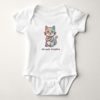 Liten katt, Stor attityd Kroppsstrumpa T Shirt