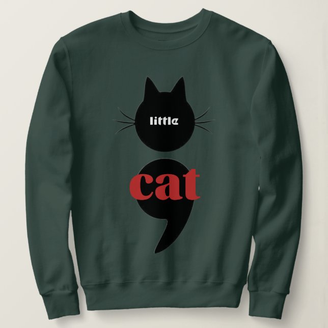 liten katt t shirt (Design framsida)