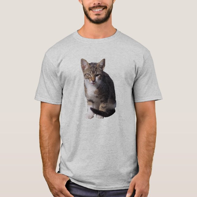Liten kattunge tee shirt (Framsida)