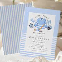 Liten Kicker Fotboll Baby Shower Inbjudan