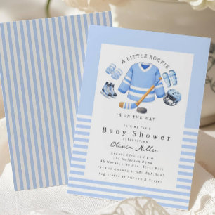 Liten Kicker Fotboll Baby Shower Inbjudan