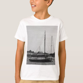 Liten klassisk yacht t-shirt