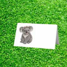 liten koala platskort