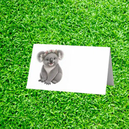 liten koala platskort placeringskort