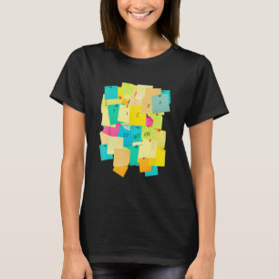 Liten Kontors humor anteckningsgrafik T Shirt