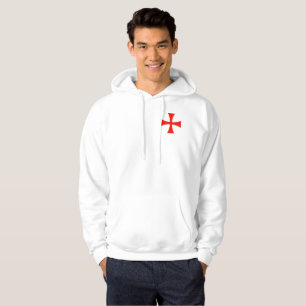 Liten kor för korsfararehoodie hoodie
