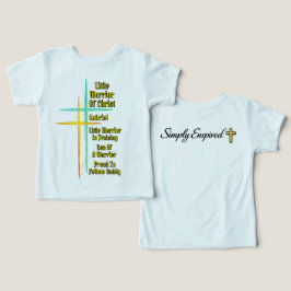 Liten Kristi Krigare-Krigare Under Utbildning T Shirt