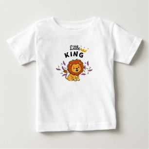 Liten kung designad t shirt