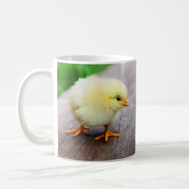 Liten kyckling kaffemugg (Vänster)