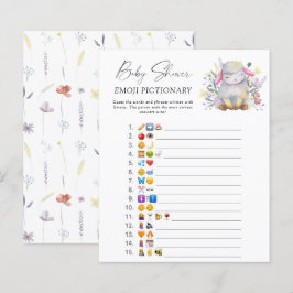 Liten lamm \ Emoji pictionary spel